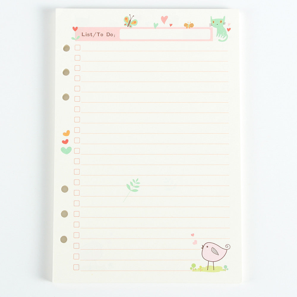 Cute Planner Filler Paper Series 4