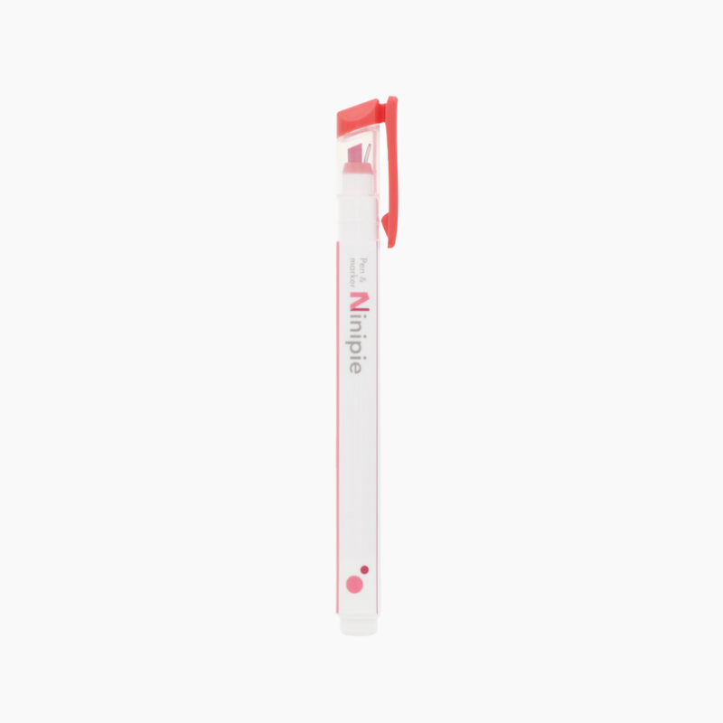 Sun-Star Ninipie Marker Pen & Highlighter - 6 Color Set - Bold