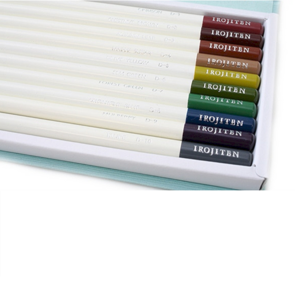 Tombow Irojiten Colored Pencil Dictionary - 30 Color Set 6