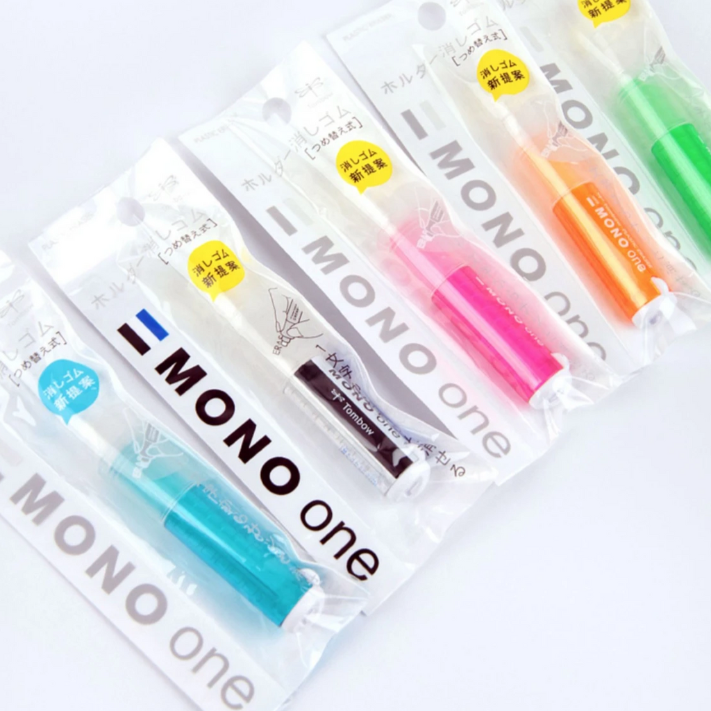 Tombow PE-09A Mono Plastic Eraser 57332, Jumbo, 3-1/8 x 1-1/2 x 9/16