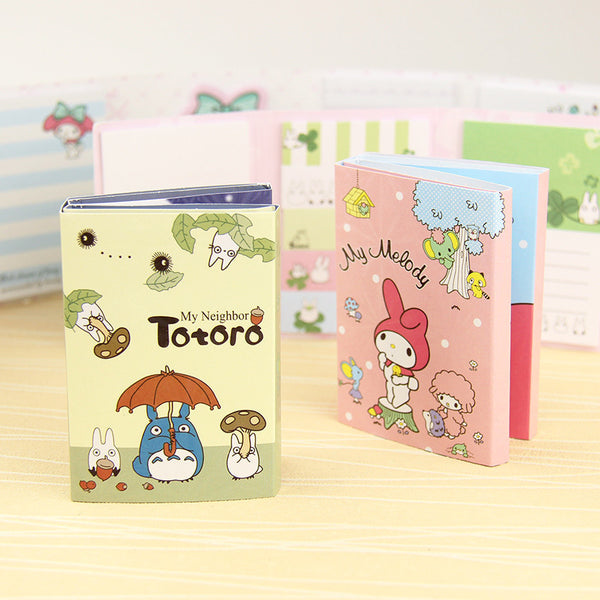 Totoro & My Melody Sticky Memo Set 2