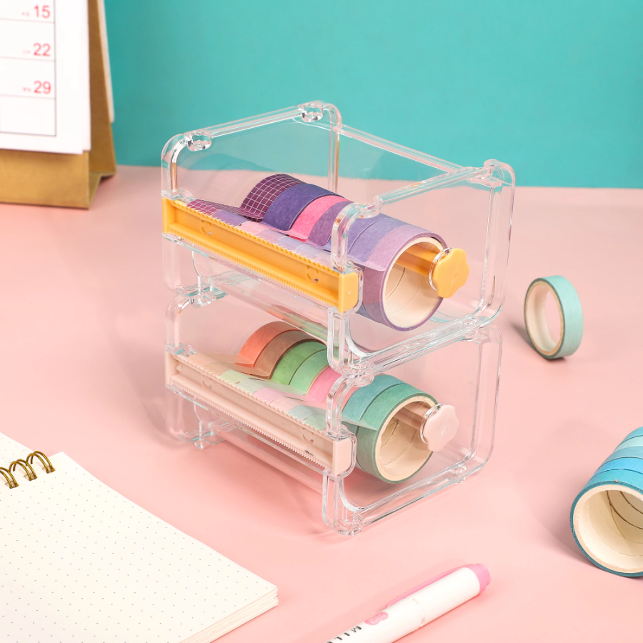 Creative Washi Tape Cutter with Tape Dispenser – CHL-STORE