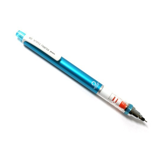 Uni Kuru Toga Auto Lead Rotation Mechanical Pencil Blue