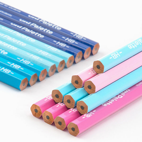 Uni Palette Pencil - Set of 12 - HB - Blue