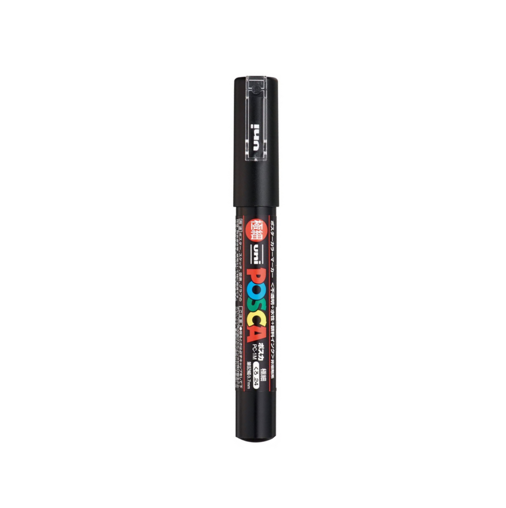 Uni-posca Paint Marker Pen - Extra Fine Point - Set of 12 PC-1M12C