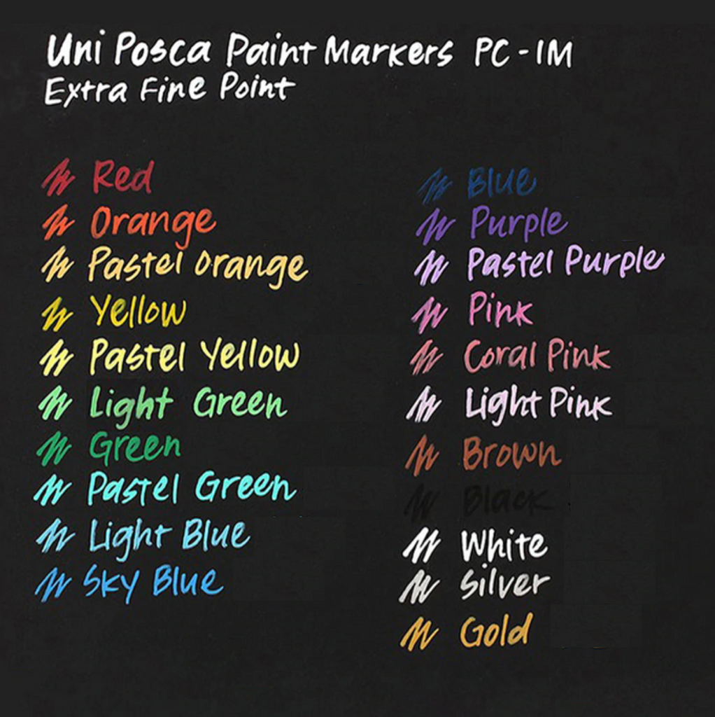 Posca Paint Marker, Extra Fine, PC-1M