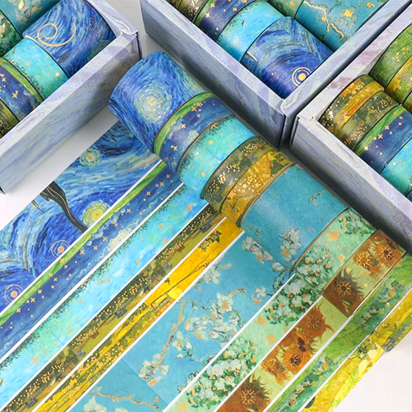 Van Gogh Masking Tapes Set - Collection of Paintings