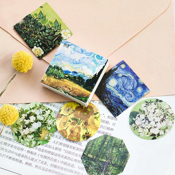 Van Gogh Paper Stickers