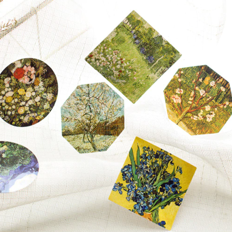 Van Gogh Stickers, Accessories, Artist Van Gogh Stickers Bundle Deal
