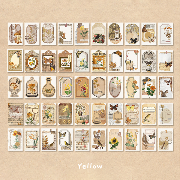 Vintage Deco Sticker Book