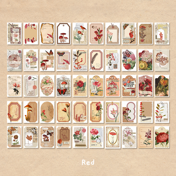 Vintage Deco Sticker Book