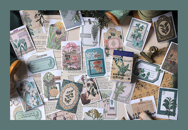Vintage Deco Sticker Book