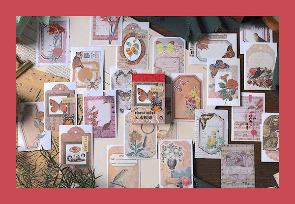 Vintage Deco Sticker Book