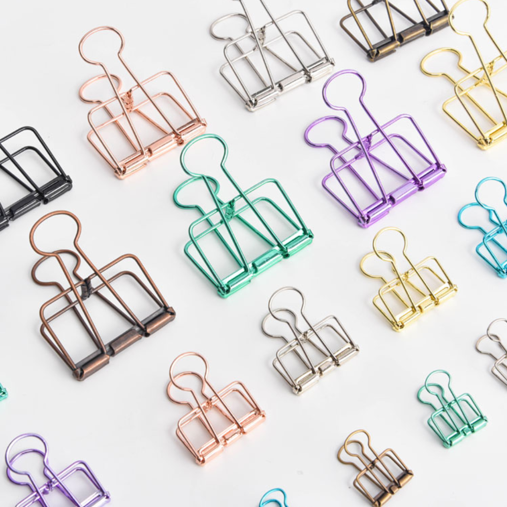 Fancy binder clips deals