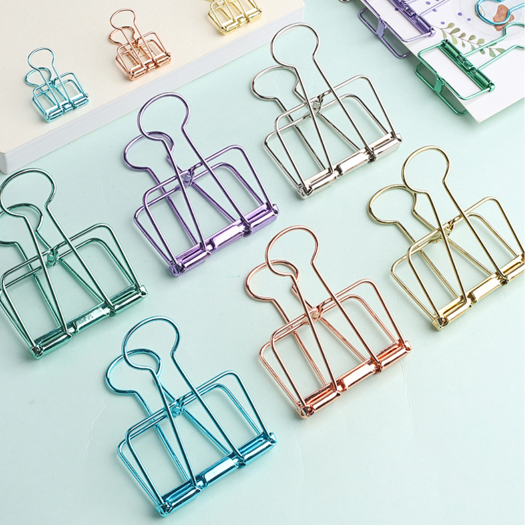 Binder clips metal deals