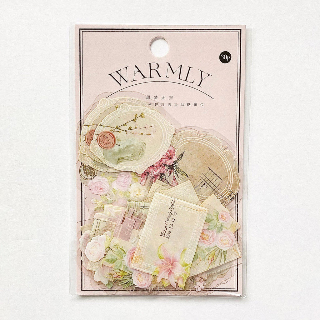 Warmly Floral Paper & Frames Stickers