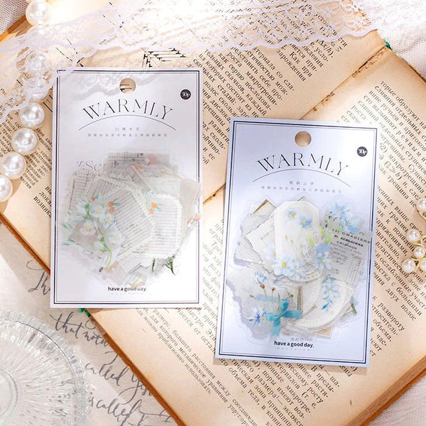 Warmly Floral Paper & Frames Stickers