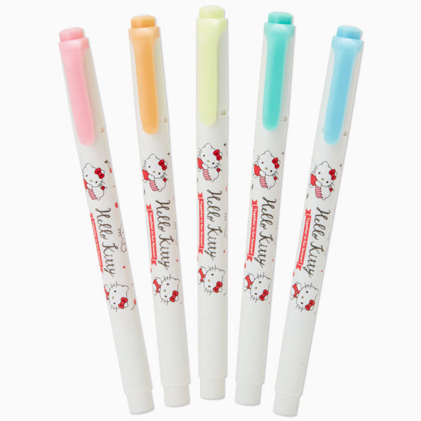Zebra Mildliner Double Sided Highlighters - Pastel Colors - Limited Edition - Hello Kitty