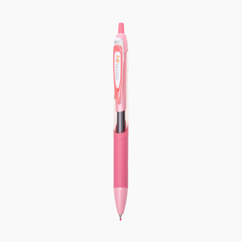 Zebra Sarasa Clip Gel Pen - 0.5 mm - Light Pink
