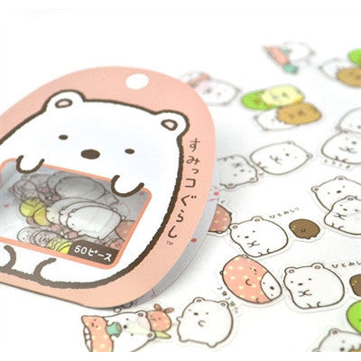 Lightningstore Cute Sumikko Gurashi Diary Label Stickers Pack Decorati –  LightningStore