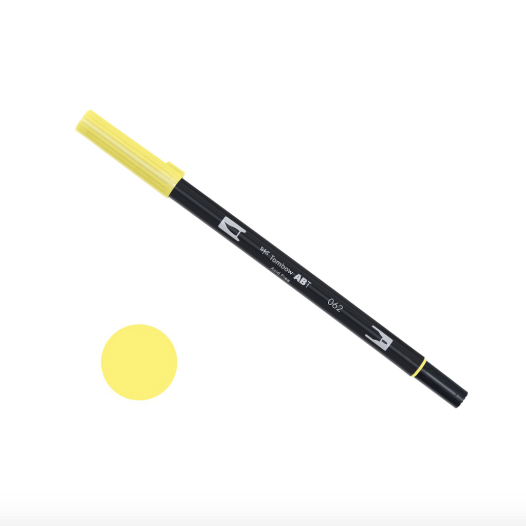 Tombow ABT Dual Brush Pen 062 jaune pâle